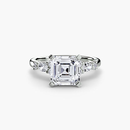 The Floral Accent Solitaire AG & CO Jewellery
