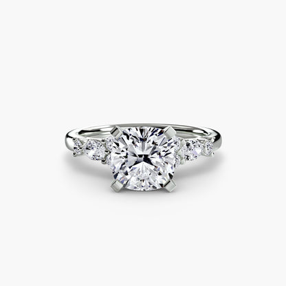 The Floral Accent Solitaire AG & CO Jewellery