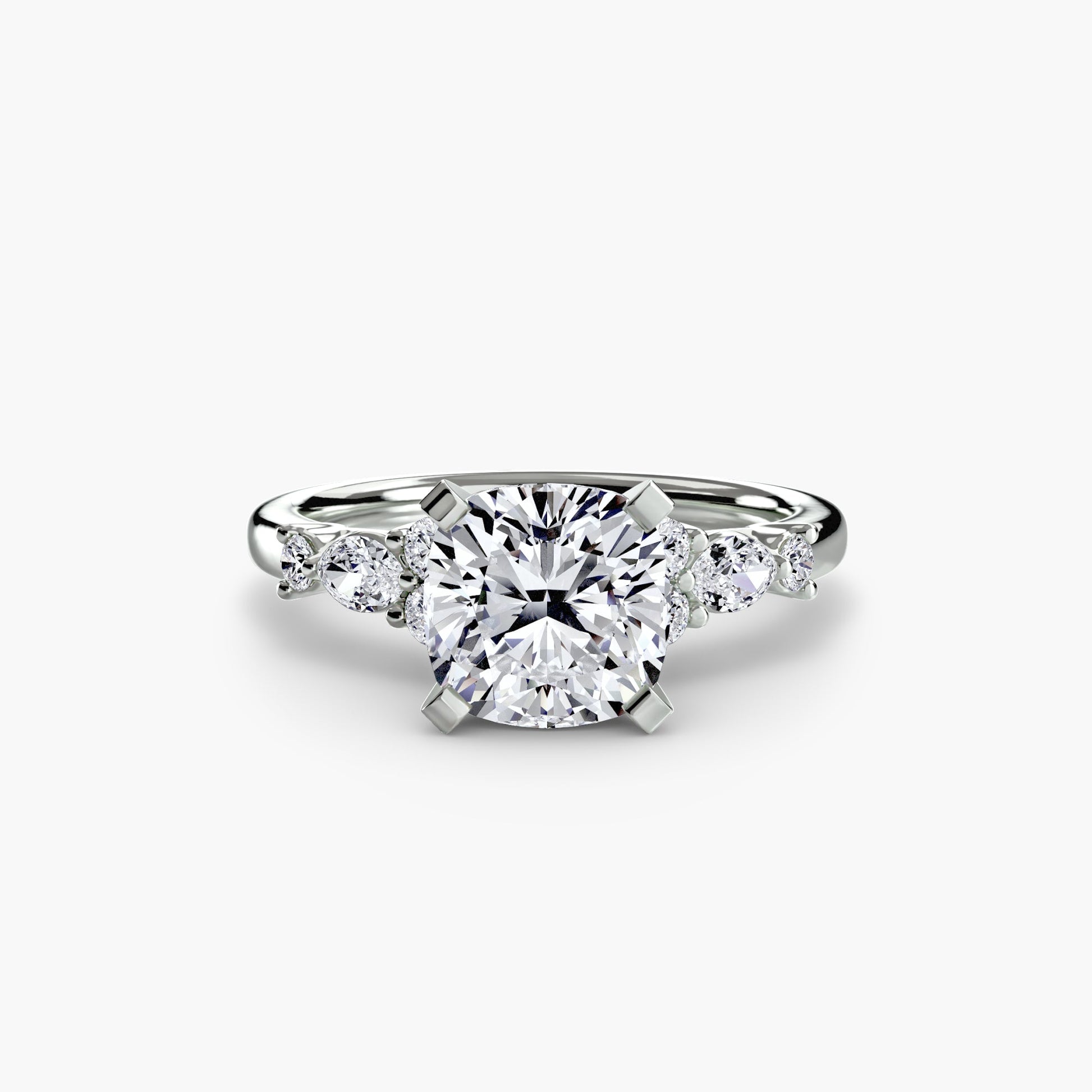 The Floral Accent Solitaire AG & CO Jewellery