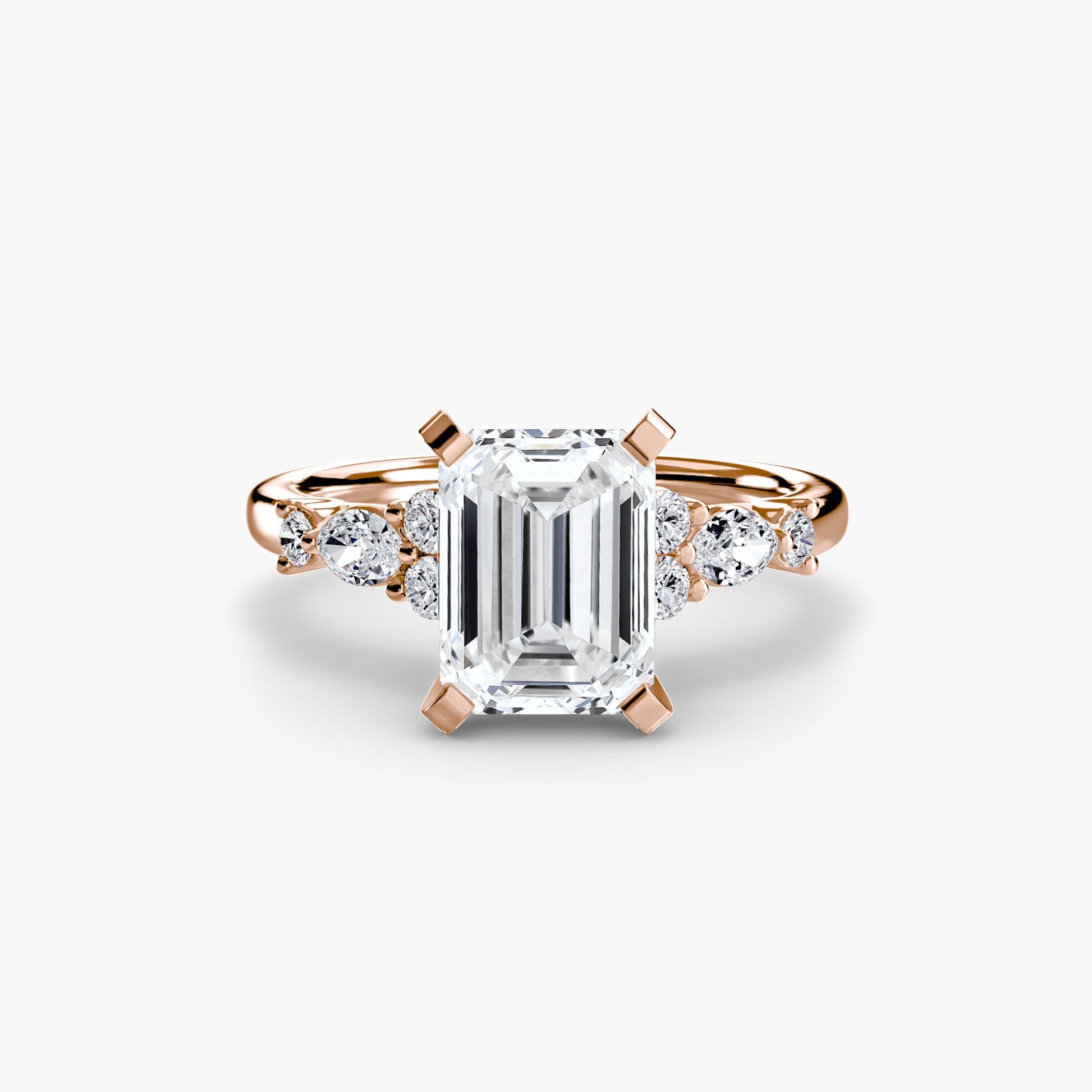 The Floral Accent Solitaire AG & CO Jewellery