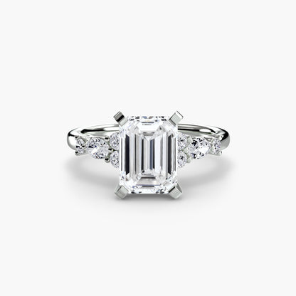 The Floral Accent Solitaire AG & CO Jewellery