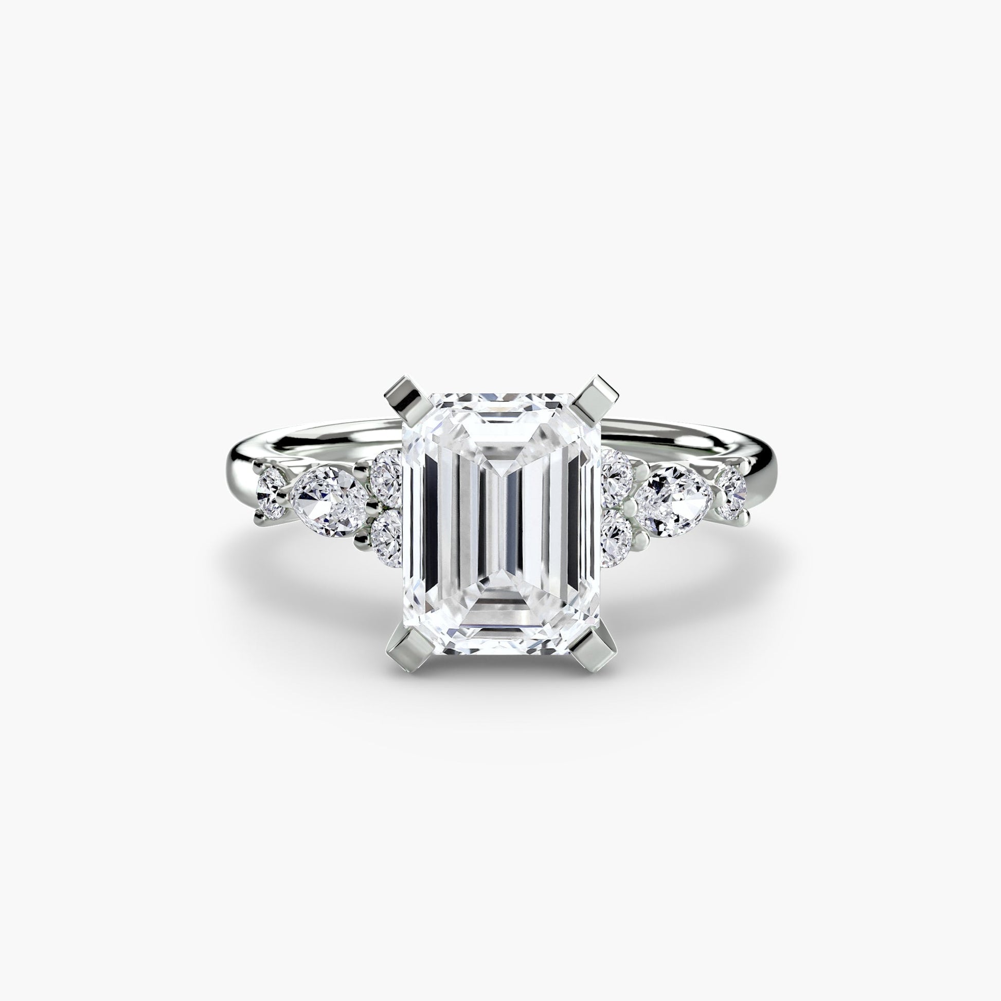 The Floral Accent Solitaire AG & CO Jewellery