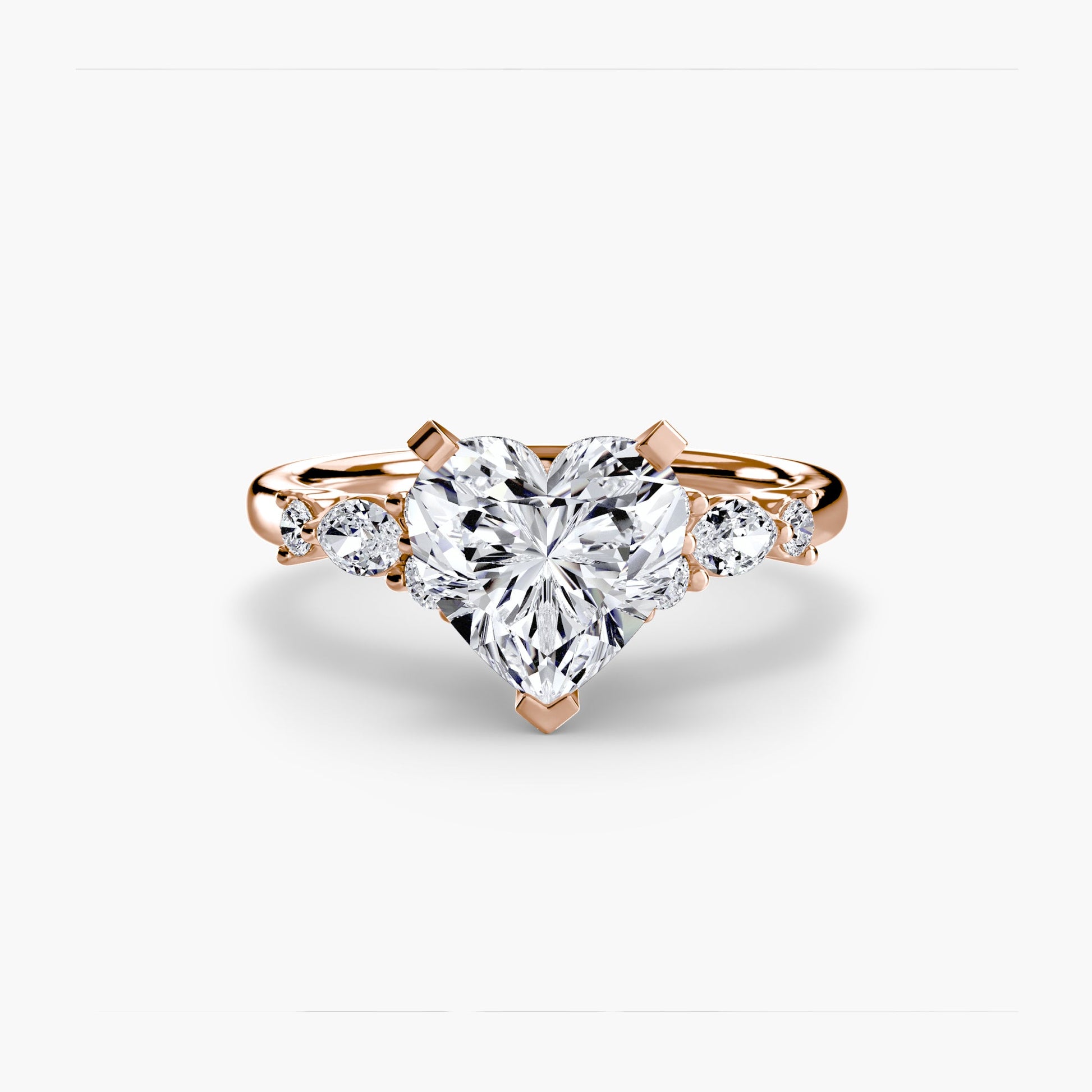 The Floral Accent Solitaire AG & CO Jewellery