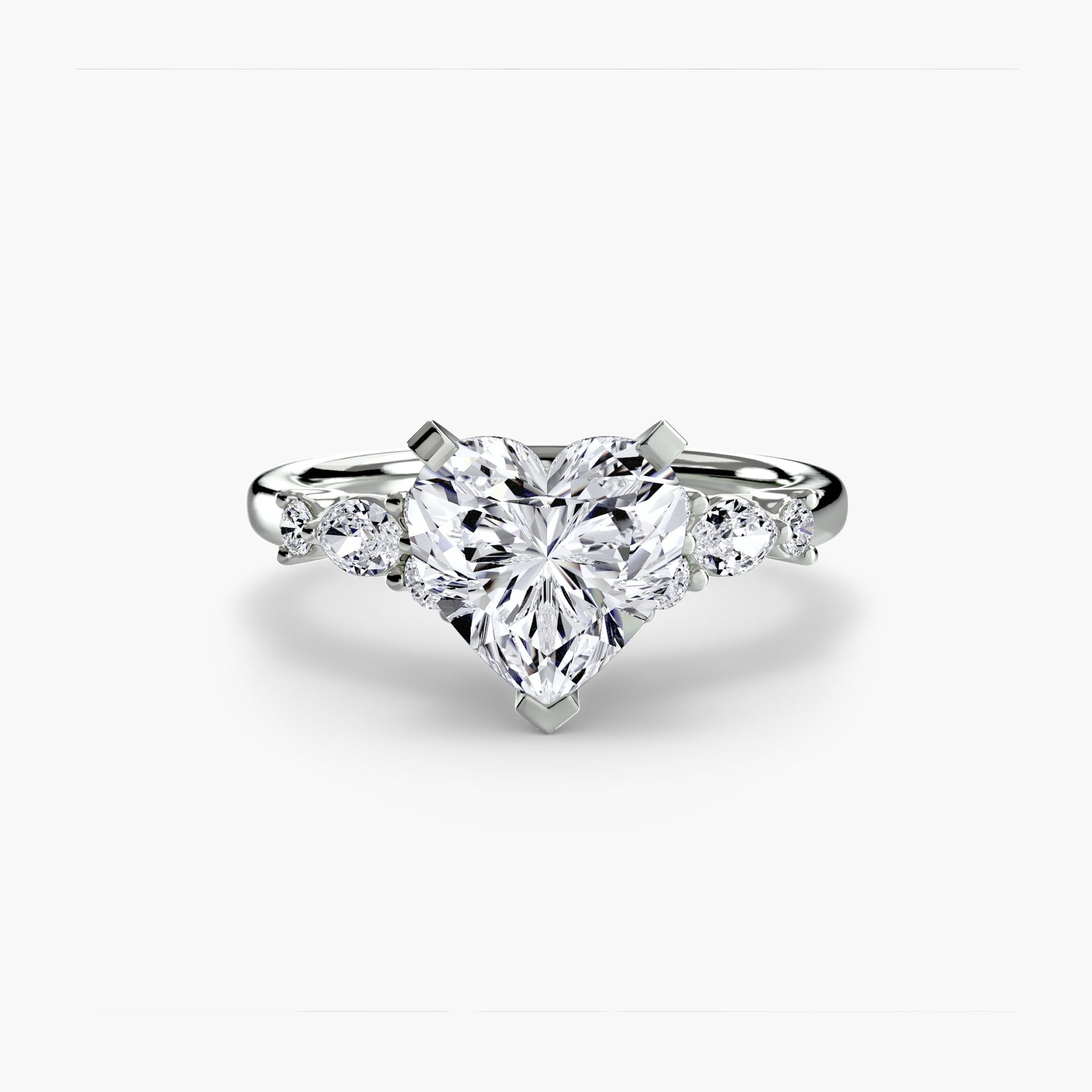 The Floral Accent Solitaire AG & CO Jewellery