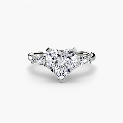 The Floral Accent Solitaire AG & CO Jewellery