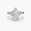 9K White Gold / Marquise
