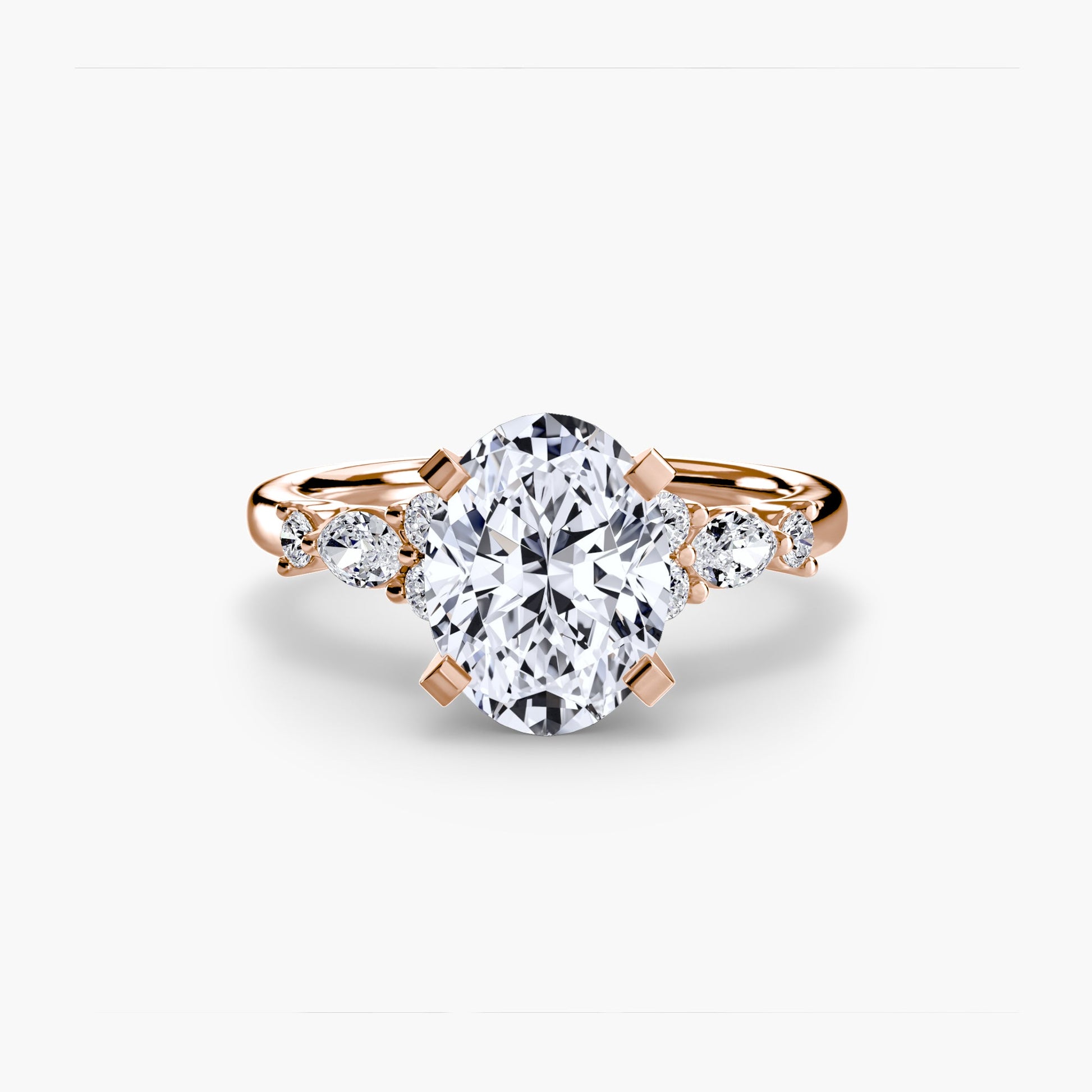 The Floral Accent Solitaire AG & CO Jewellery