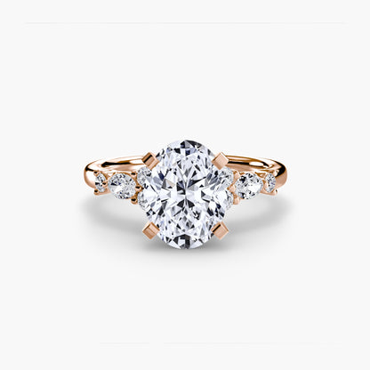 The Floral Accent Solitaire AG & CO Jewellery