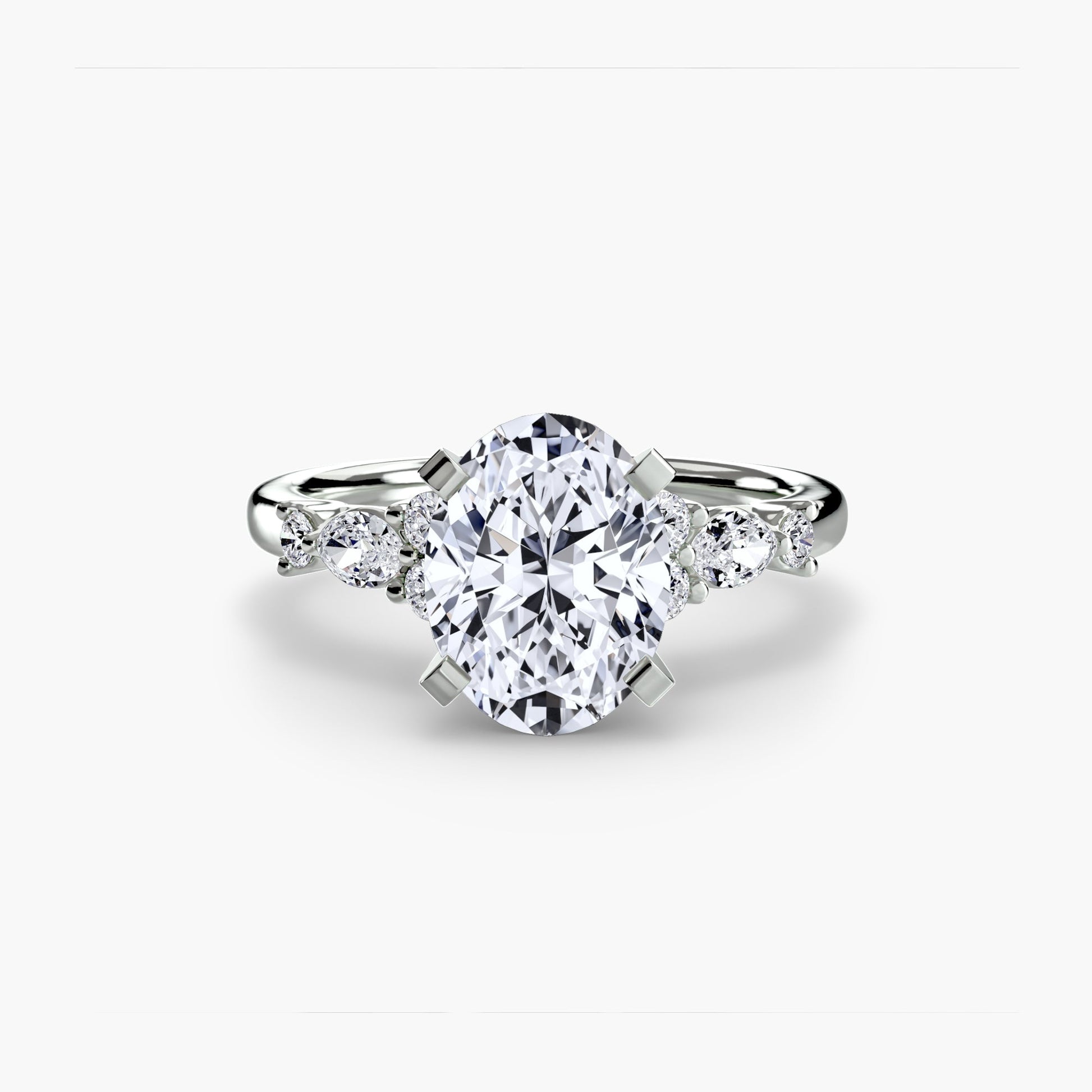The Floral Accent Solitaire AG & CO Jewellery