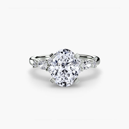 The Floral Accent Solitaire AG & CO Jewellery