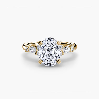 The Floral Accent Solitaire AG & CO Jewellery