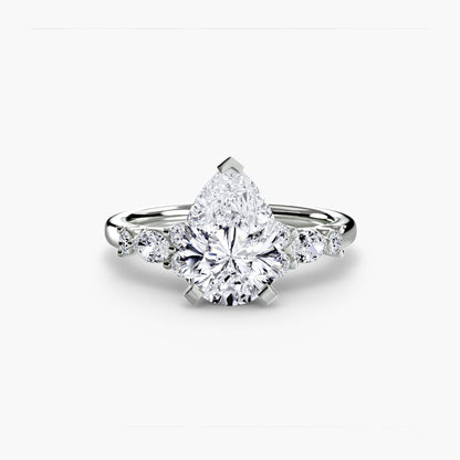 The Floral Accent Solitaire AG & CO Jewellery
