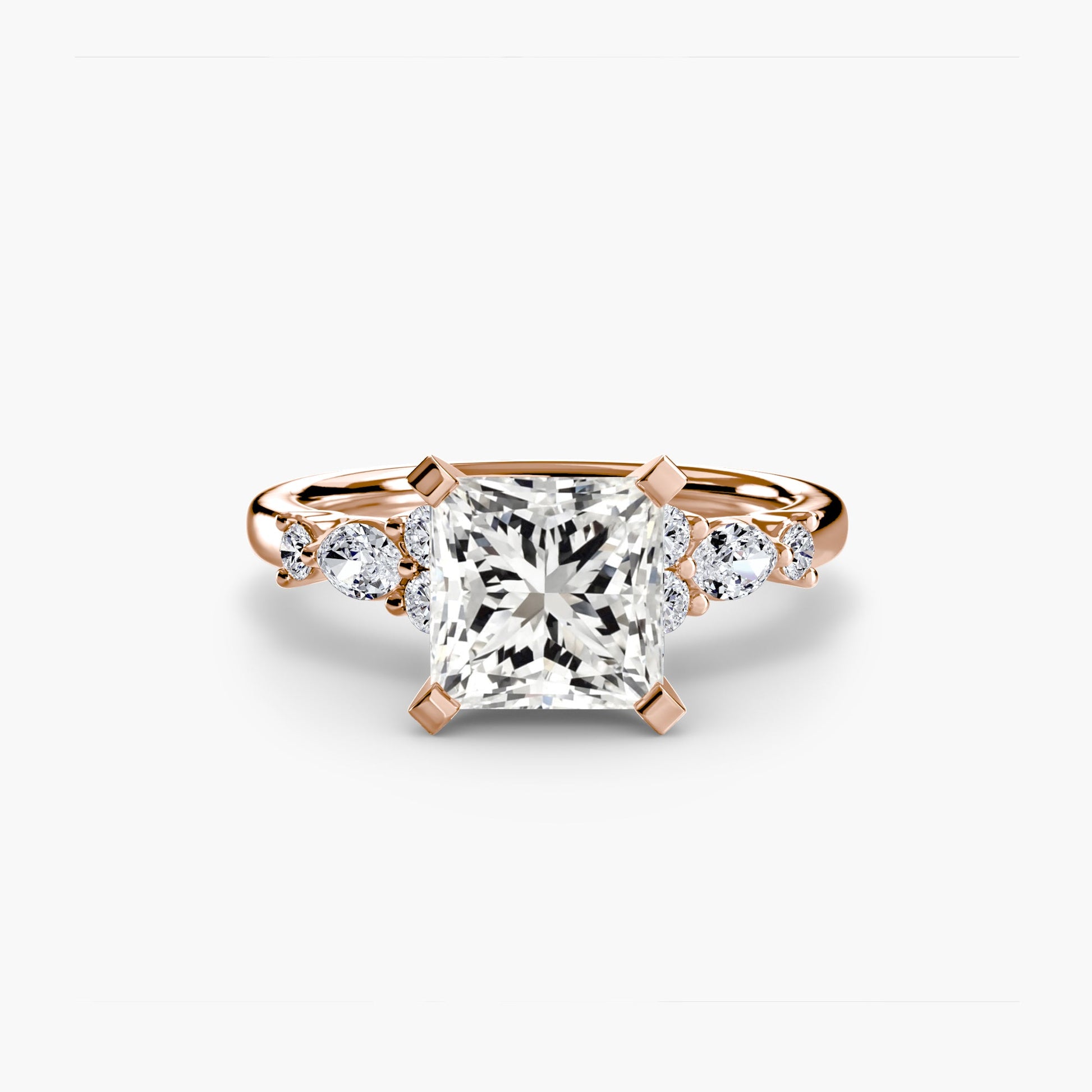 The Floral Accent Solitaire AG & CO Jewellery