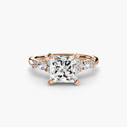 The Floral Accent Solitaire AG & CO Jewellery