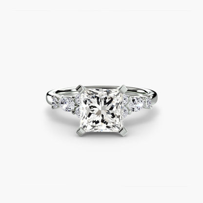 The Floral Accent Solitaire AG & CO Jewellery