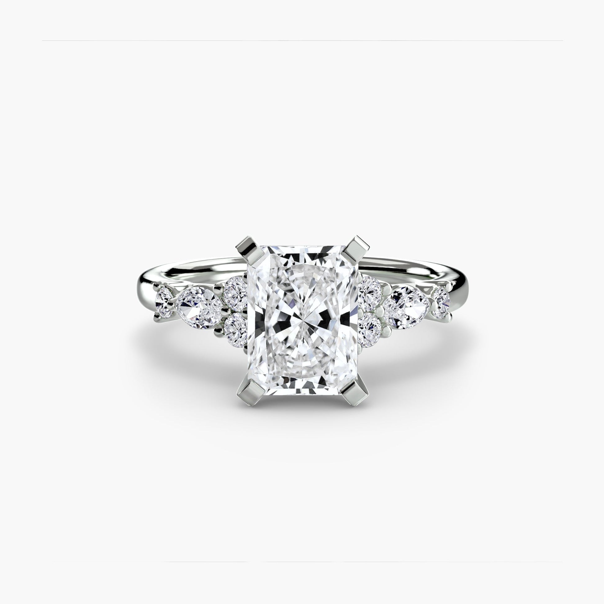 The Floral Accent Solitaire AG & CO Jewellery