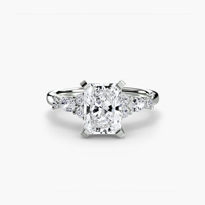 The Floral Accent Solitaire AG & CO Jewellery