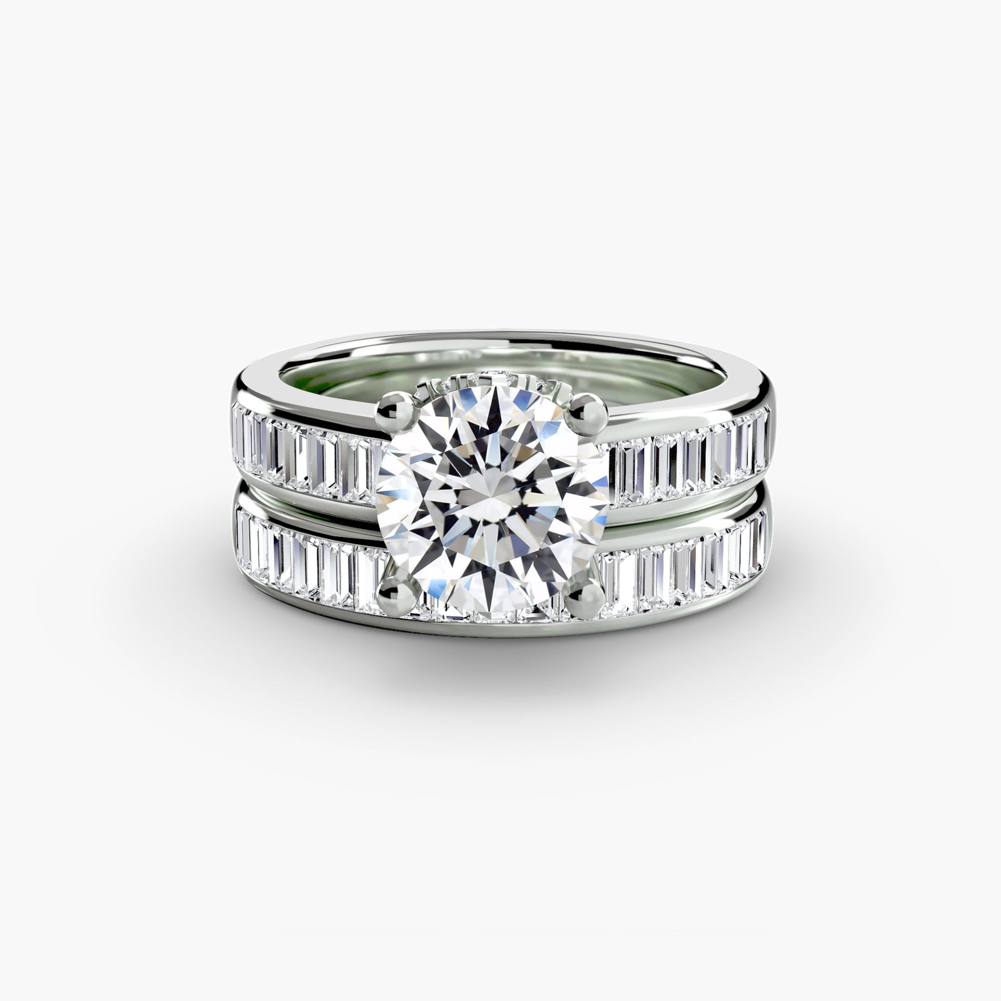 Baguette Channel Solitaire AG & CO Jewellery