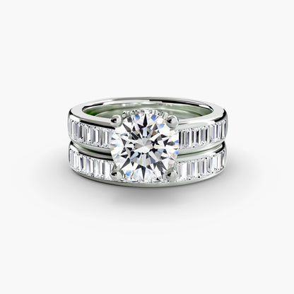 Baguette Channel Solitaire AG & CO Jewellery