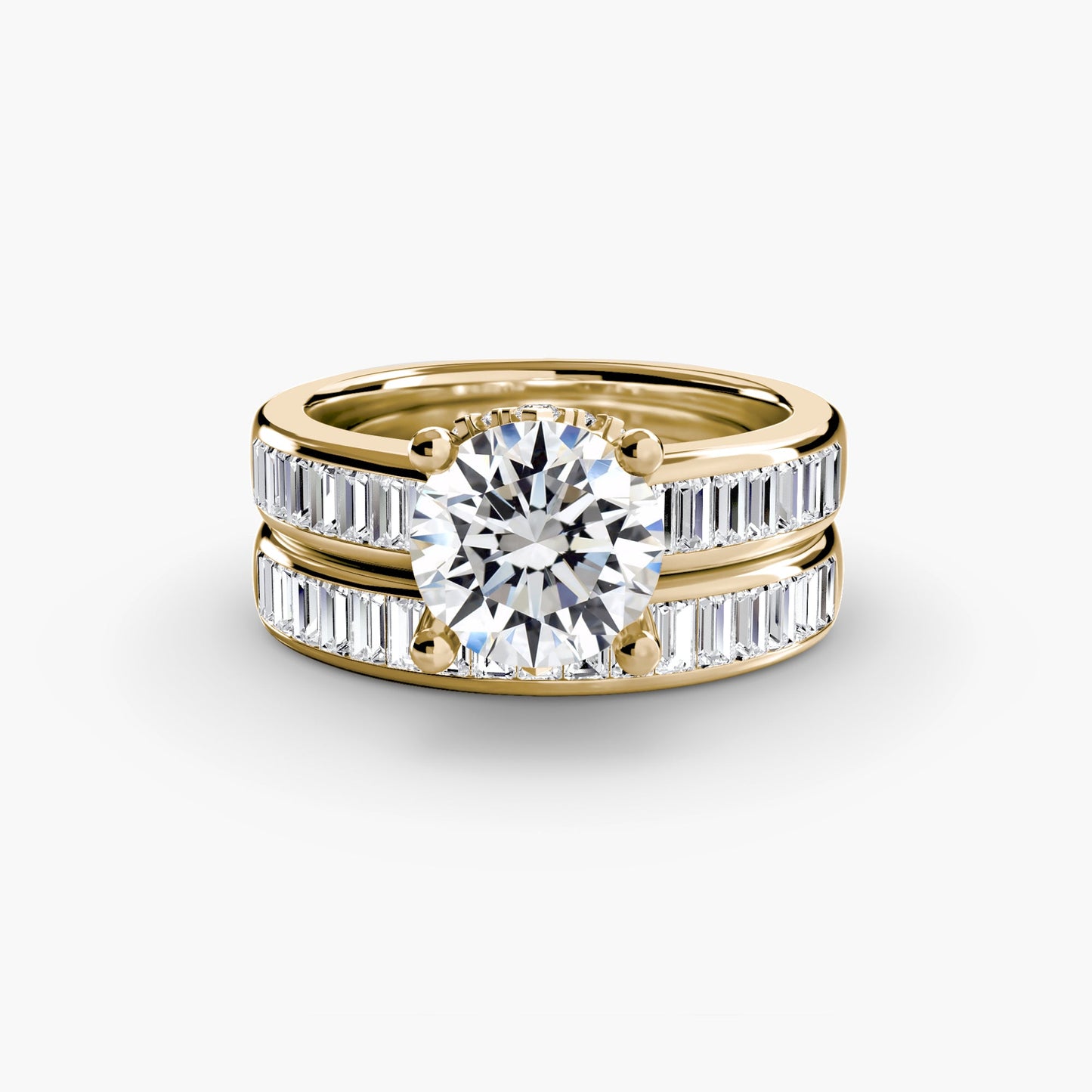 baguette channel solitaire ag & co jewellery