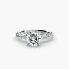9K White Gold / Round
