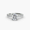 9K White Gold / Round
