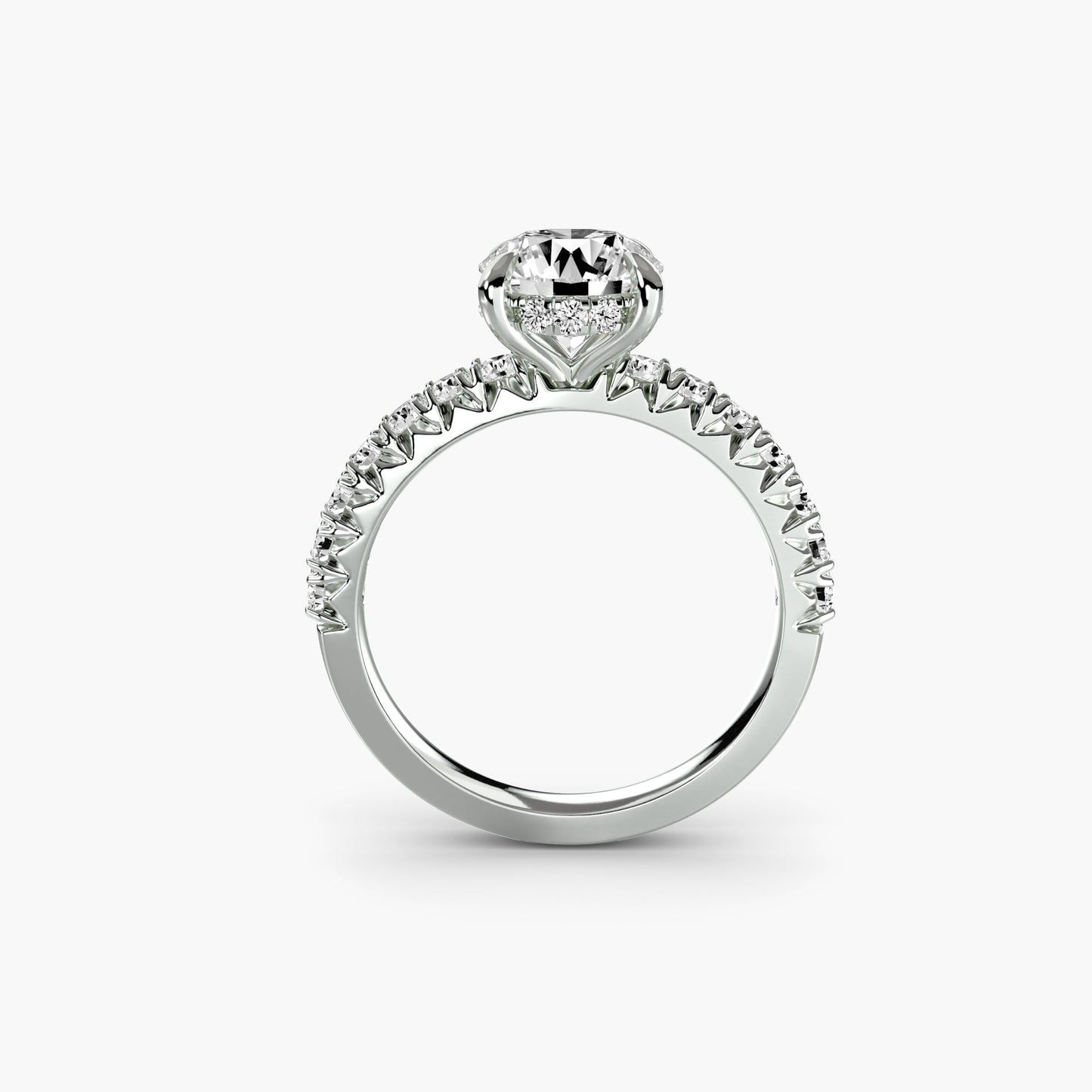 solitaire with pavé 6 ag & co jewellery