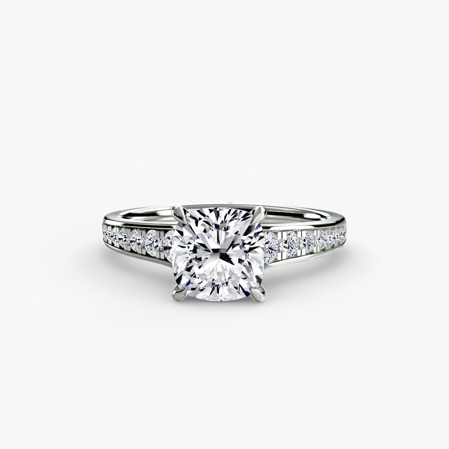 solitaire with pavé 7 ag & co jewellery