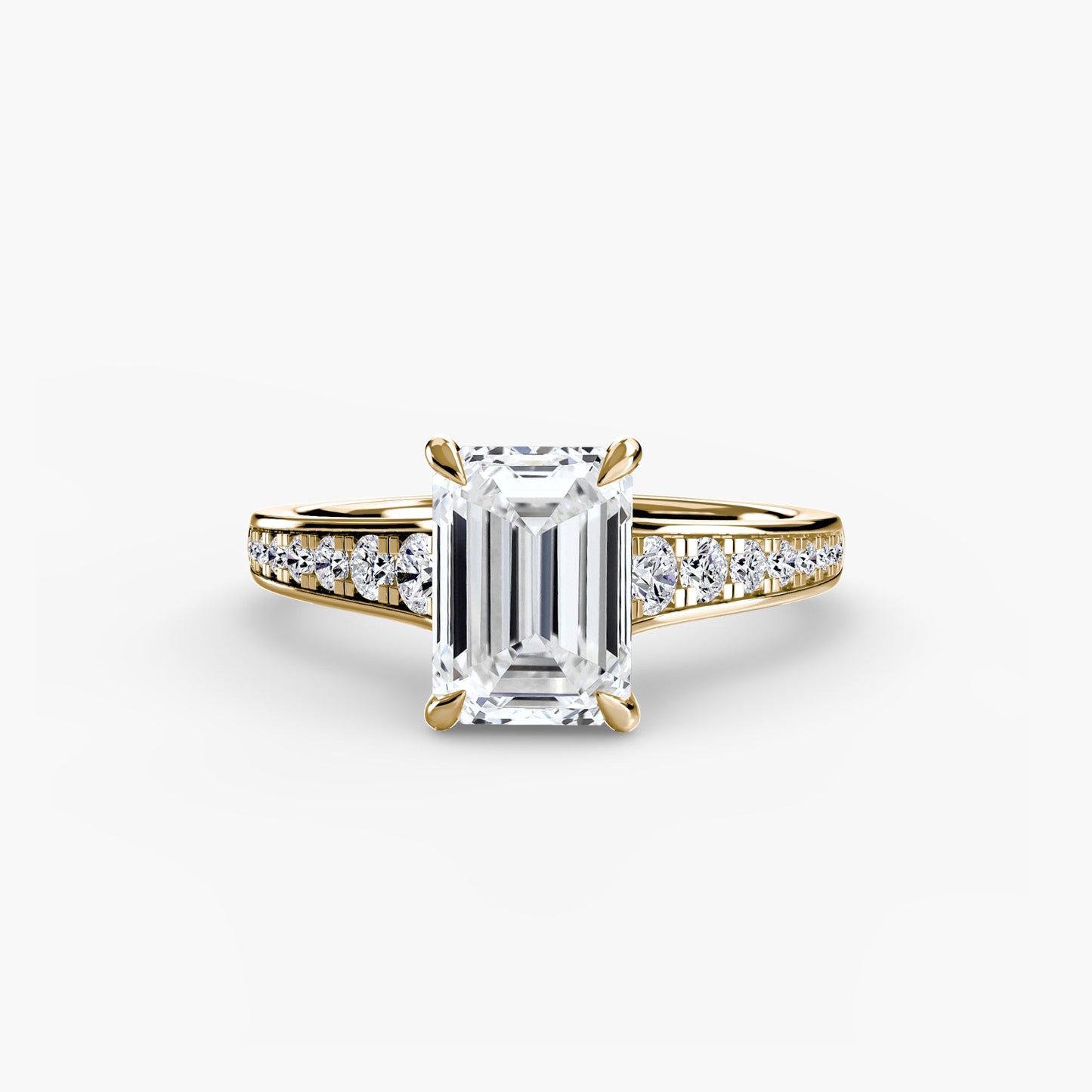 solitaire with pavé 7 ag & co jewellery