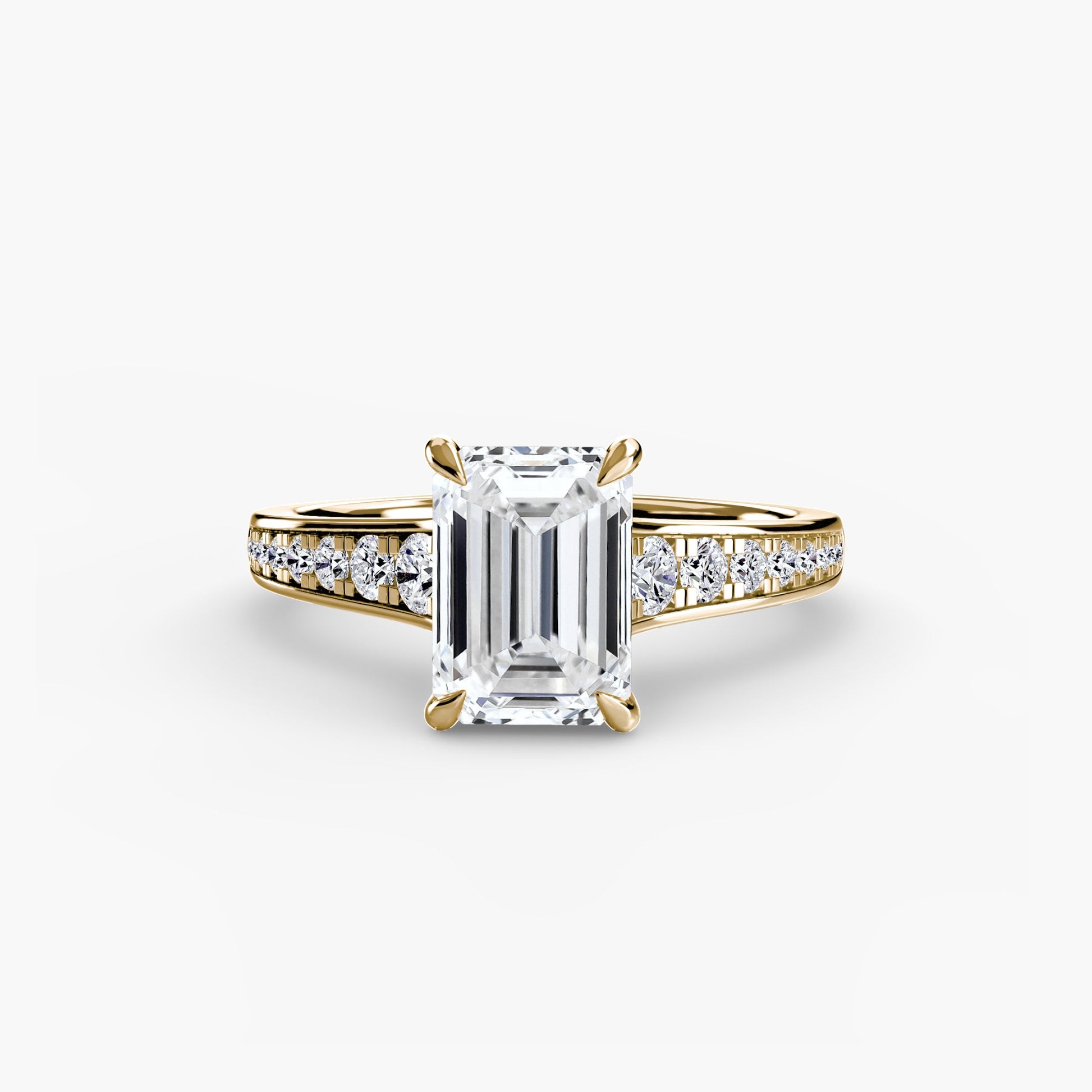 Solitaire with Pavé 7 AG & CO Jewellery