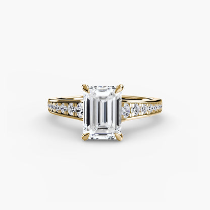 Solitaire with Pavé 7 AG & CO Jewellery