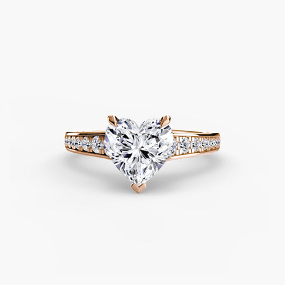 Solitaire with Pavé 7 AG & CO Jewellery