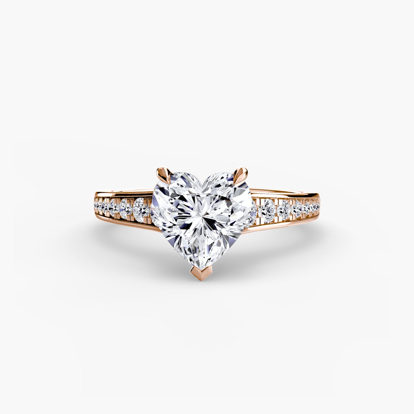 solitaire with pavé 7 ag & co jewellery