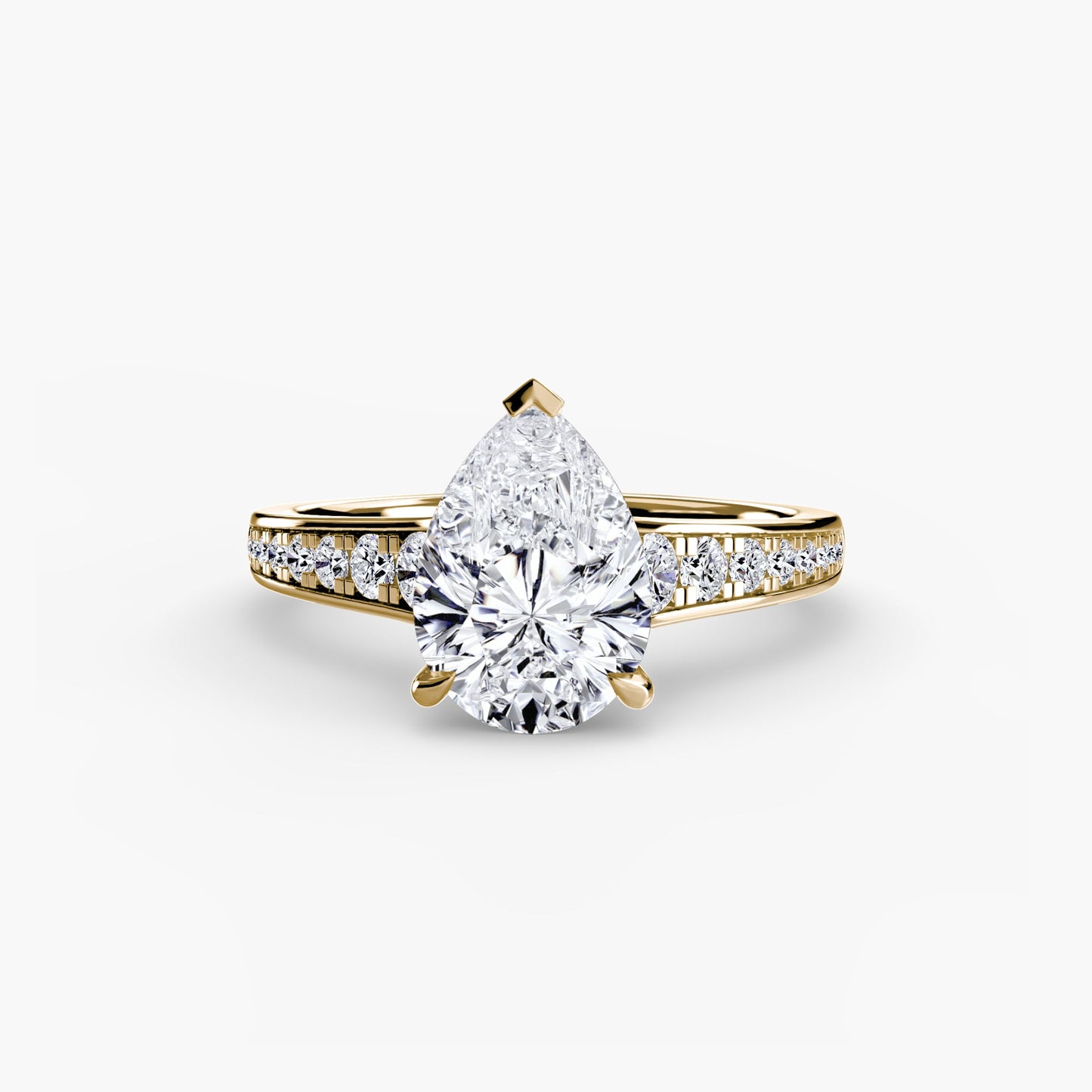 solitaire with pavé 7 ag & co jewellery