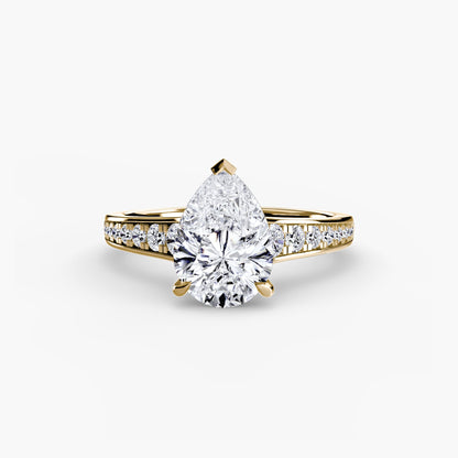 Solitaire with Pavé 7 AG & CO Jewellery