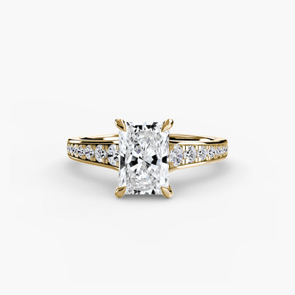 Solitaire with Pavé 7 AG & CO Jewellery