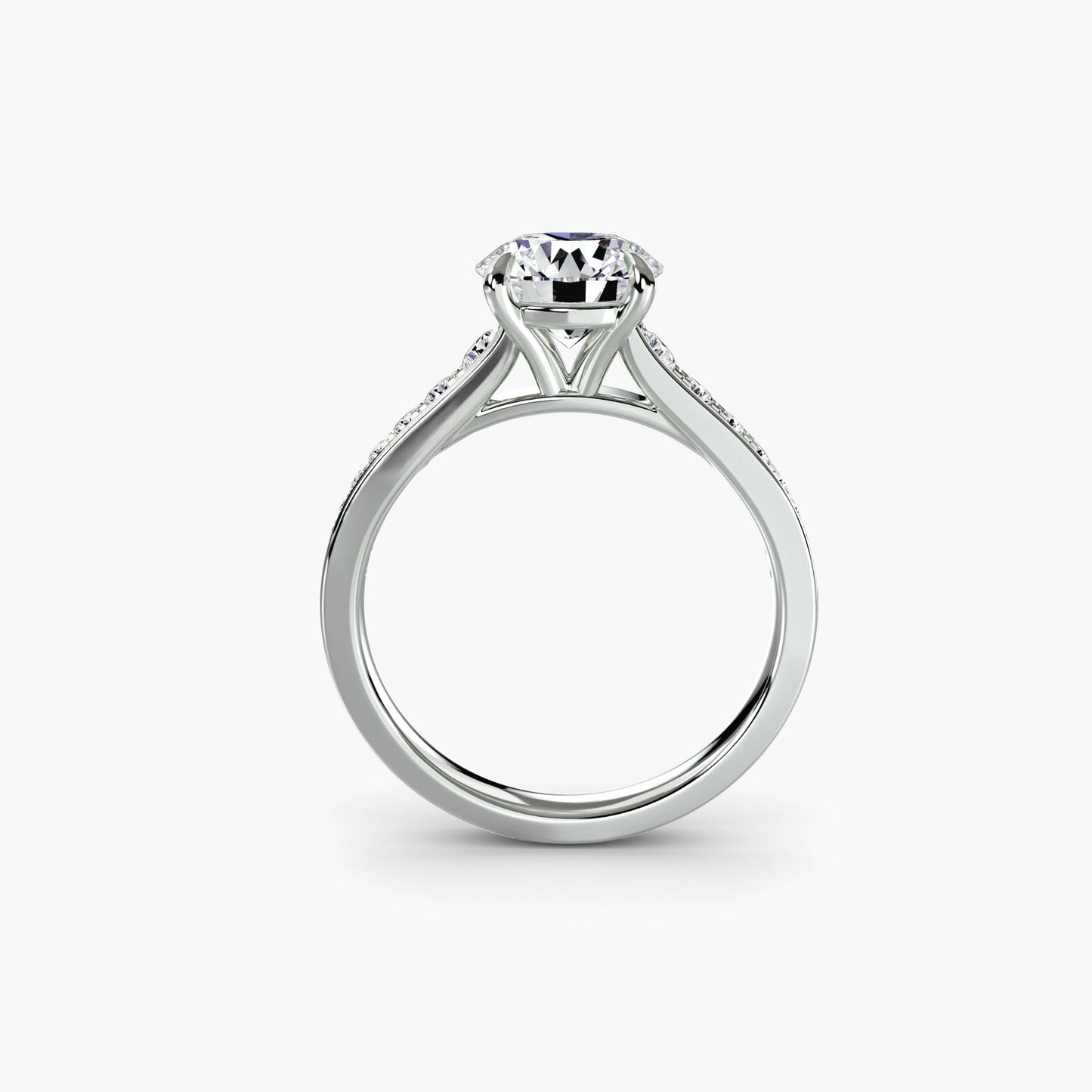 solitaire with pavé 7 ag & co jewellery