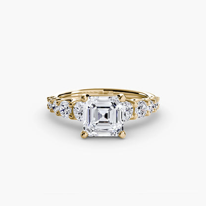 The Graduated Accent Ring AG & CO Jewellery