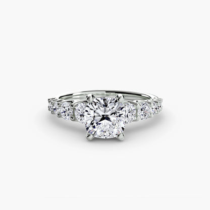 The Graduated Accent Ring AG & CO Jewellery