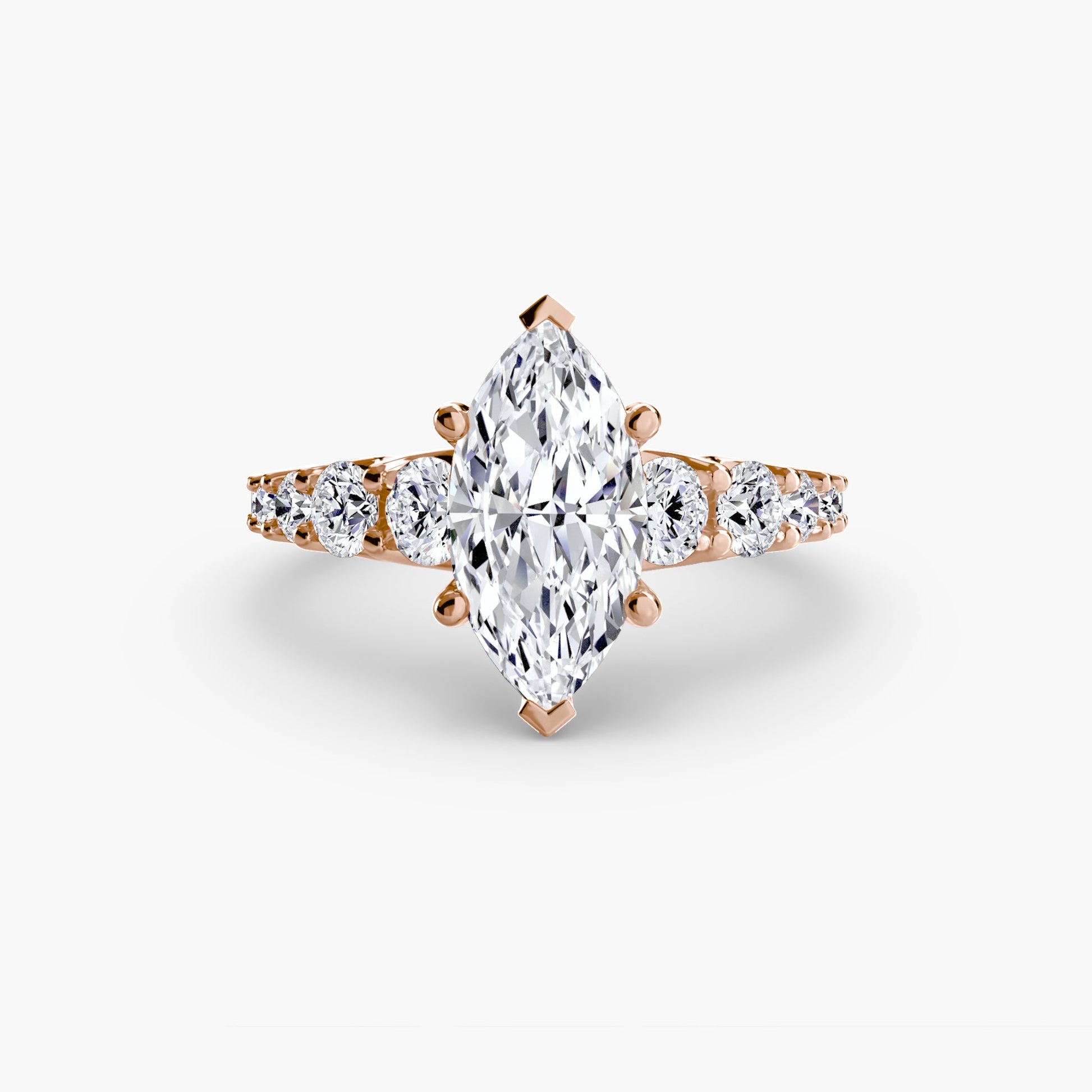 The Graduated Accent Ring AG & CO Jewellery
