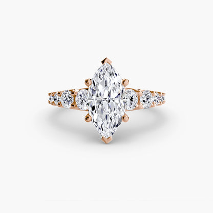 The Graduated Accent Ring AG & CO Jewellery