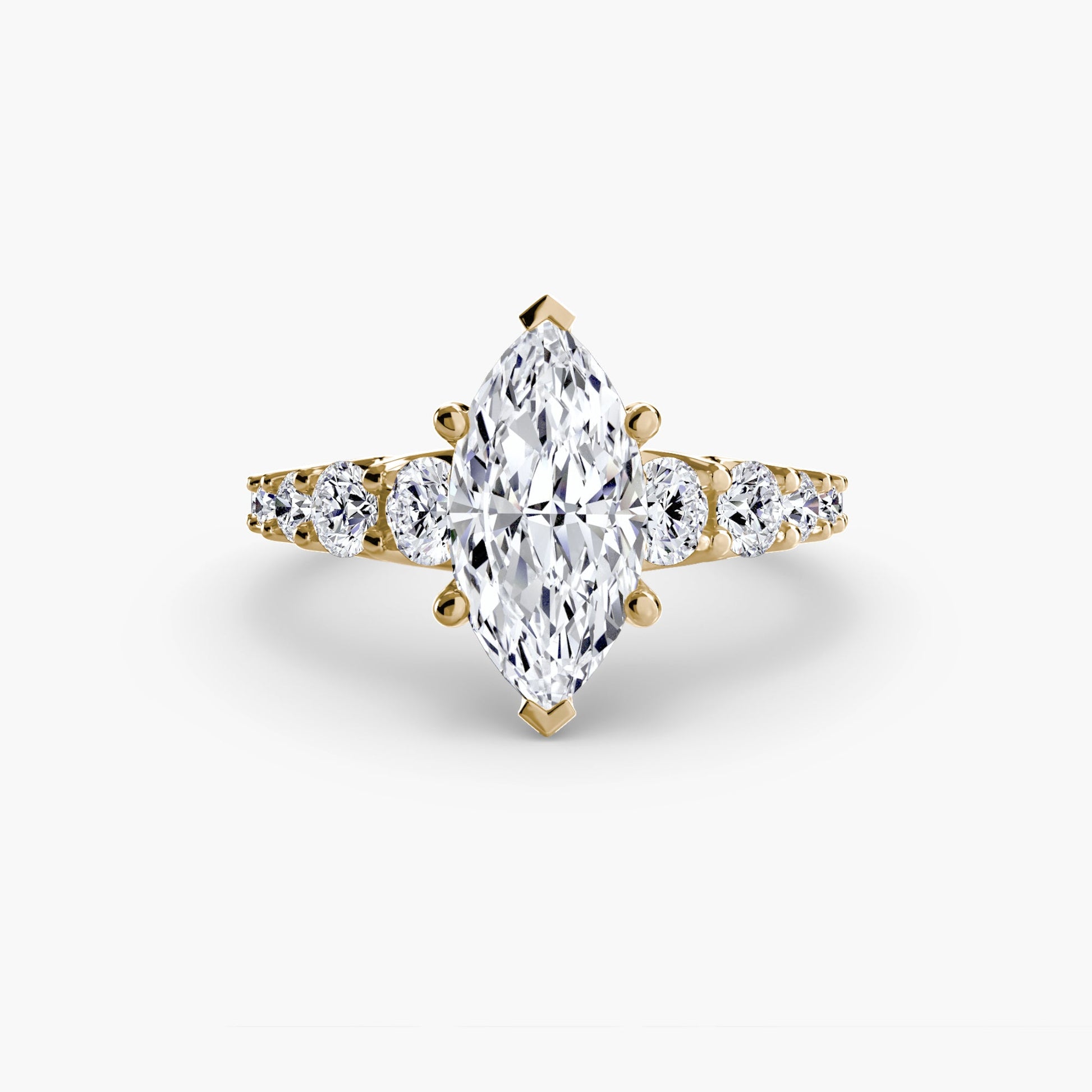 The Graduated Accent Ring AG & CO Jewellery