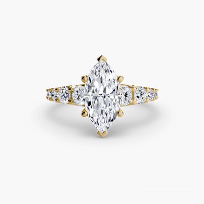 The Graduated Accent Ring AG & CO Jewellery
