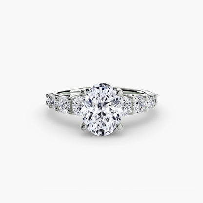 The Graduated Accent Ring AG & CO Jewellery