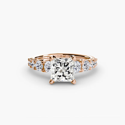 The Graduated Accent Ring AG & CO Jewellery