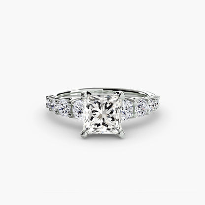 The Graduated Accent Ring AG & CO Jewellery