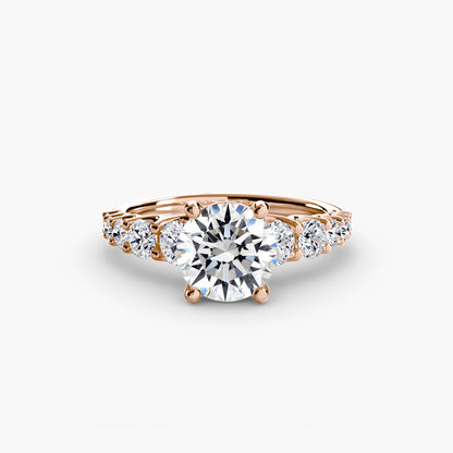 The Graduated Accent Ring AG & CO Jewellery