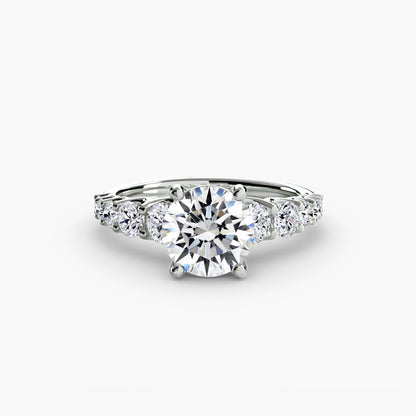 The Graduated Accent Ring AG & CO Jewellery