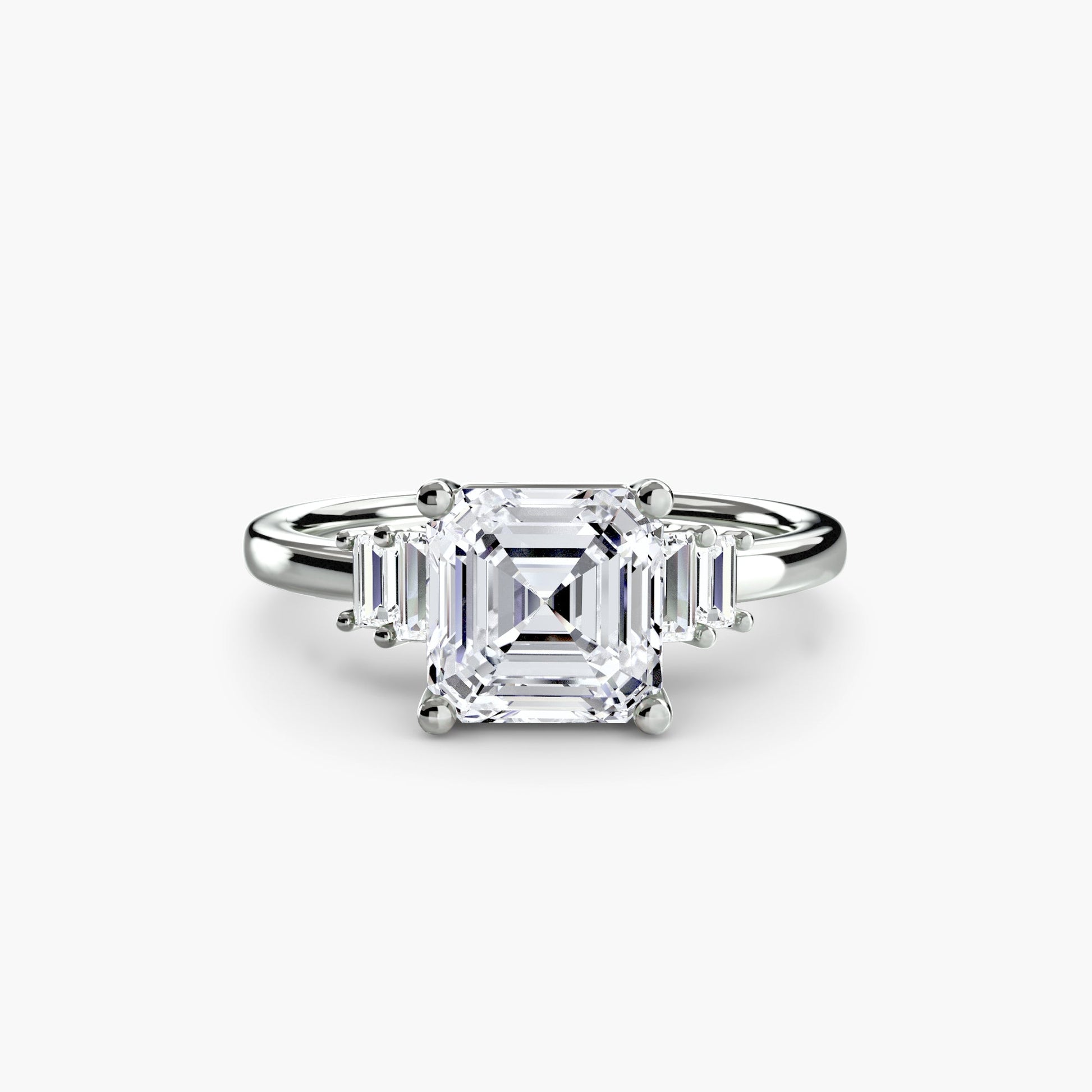 Baguette Accent Solitaire AG & CO Jewellery