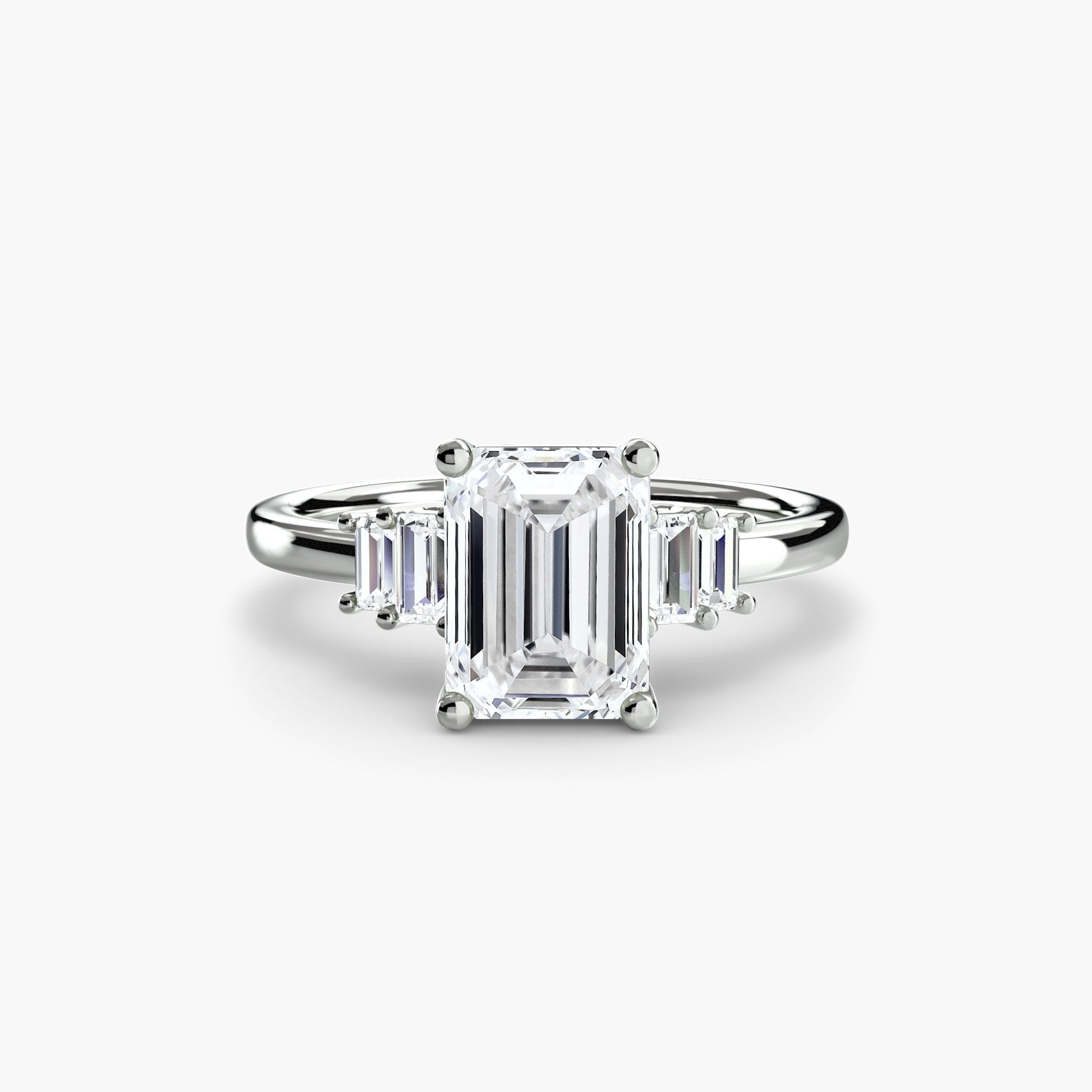 Baguette Accent Solitaire AG & CO Jewellery